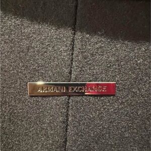 Armani Exchange black Coat